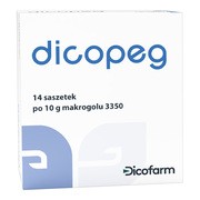 Dicopeg, proszek do sporządzania roztworu doustnego, 10 g, 14 saszetek