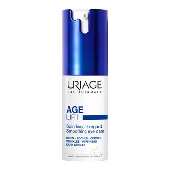 Uriage Age Lift, wygładzający krem do skóry wokół oczu, 15 ml