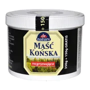 Dr. Natury, maść końska, rozgrzewająca, 350 g + 150 g