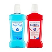 Zestaw SeptOral, Halito, płyn do płukania jamy ustnej z oktenidyną, 500 ml + płyn do płukania jamy ustnej, 500 ml