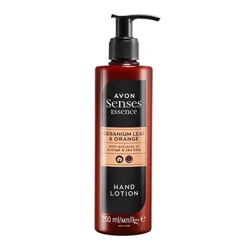 Avon Senses Essence, krem do rąk, Geranium i Pomarańcza, 250 ml