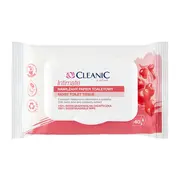 Cleanic Intimate, nawilżany papier toaletowy, 40 szt.