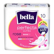 Bella Perfecta Ultra Rose, ultracienkie podpaski, zapachowe, 10 szt.