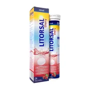 Zdrovit Litorsal Cherry, tabletki musujące, 24 szt.