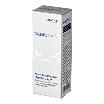 Radio Skin, krem łagodząco-regenerujący, do skóry twarzy i ciała po radio/chemioterapii,150 ml