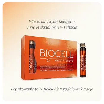 Biocell Beauty Shots, płyn, 25 ml, fiolki, 14 szt.