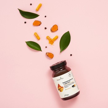 Aura Herbals Kurkuma BCM-95 + piperyna, kapsułki, 60 szt.