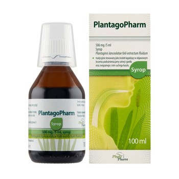 PlantagoPharm, 506 mg/5 ml, syrop, 100 ml