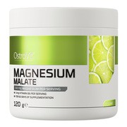 OstroVit Magnesium Malate, proszek, smak limonkowy, 120 g