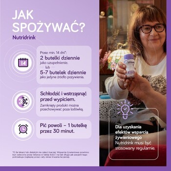Zestaw 2x Nutridrink, smak czekoladowy, płyn, 4 x 125 ml