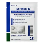 Dr.Melaxin Aqua Ion Plasma Water Hydrating Gel Mask, maska-żel nawilżająca, 5 x 25 g