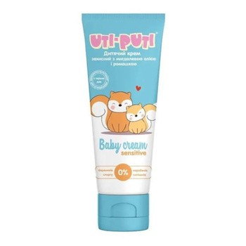 Uti-Puti, krem ochronny dla dzieci z olejkiem migdałowym i rumiankiem, 75 ml