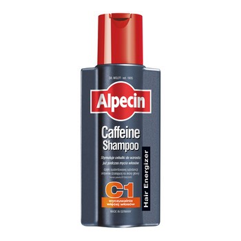 Alpecin Caffeine Shampoo C1, szampon kofeinowy stymulujący wzrost włosów, 250 ml