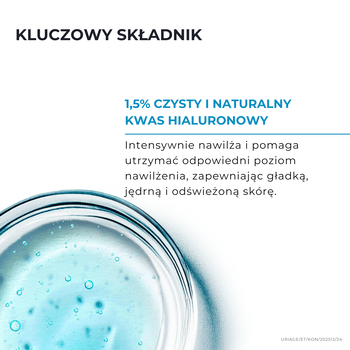 Uriage Eau Thermale, lekki krem aktywnie nawilżający, 40 ml