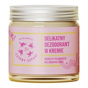 Mydlarnia 4 Szpaki Wanilia i Palmaroza, delikatny dezodorant w kremie, 60 ml