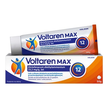 Voltaren Max, 23,2 mg/g, żel, 50 g