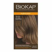 Biokap Nutricolor, farba do włosów, 7.0 średni blond, 140 ml