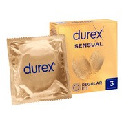 Durex Sensual, prezerwatywy super cienkie, 3 szt.