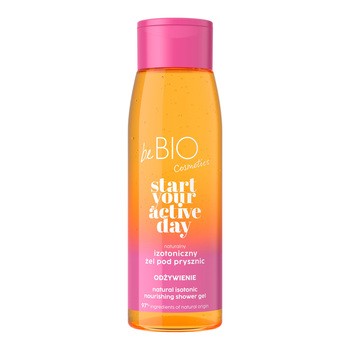 BeBio Start Your Active Day, izotoniczny żel pod prysznic, odżywienie, 400 ml