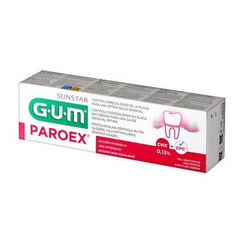 Gum Paroex 0.12% CHX, pasta do zębów, 75 ml