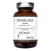 KENAY Bromelaina 2400 GDU, kapsułki, 60 szt.