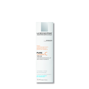 La Roche-Posay Pure Vitamin C, intensywnie nawilżający i ujędrniający krem pod oczy przeciw zmarszczkom, 15 ml