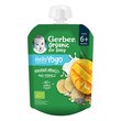 Gerber Organic, Deser banany mango z jogurtem i płatkami zbóż, tubka, 6 m+, 80 g
