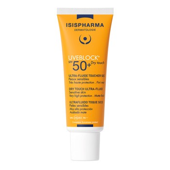 ISISPHARMA UVEBLOCK DRY TOUCH SPF 50+, krem matujący, bezbarwny, 40ML