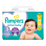 Pampers Active Baby 3 (6−10 kg), pieluszki jednorazowe, 90 szt.