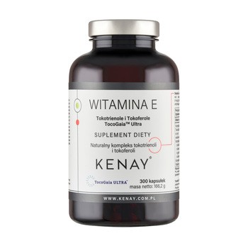 Kenay Witamina E Tokotrienole i Tokoferole TocoGaia Ultra, kapsułki, 300 szt.