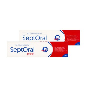 Zestaw 2 x SeptOral med, żel stomatologiczny, 20 ml