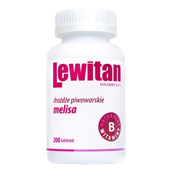 Lewitan Melisa, tabletki, 200 szt.