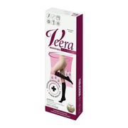 Veera Mikrofibra Premium, podkolanówki uciskowe, kolor czarny