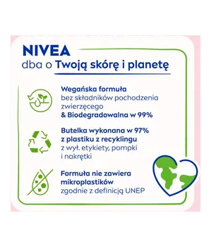 Nivea Caring, pielęgnująca pianka do oczyszczania twarzy, 150 ml