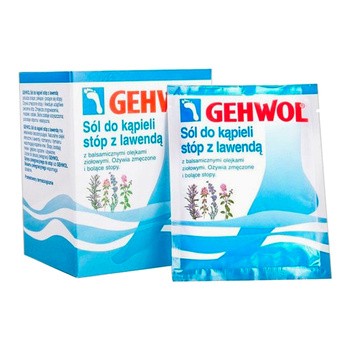 Gehwol Fussbad, sól ziołowa do kąpieli stóp, 20 g, 10 szt