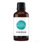 Viridian, Viridikid Ekologiczna Witamina C dla dzieci, krople, 50 ml