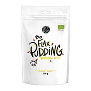 Diet-Food, Bio Flax Pudding Banana Apple, jabłko i banan, 200 g