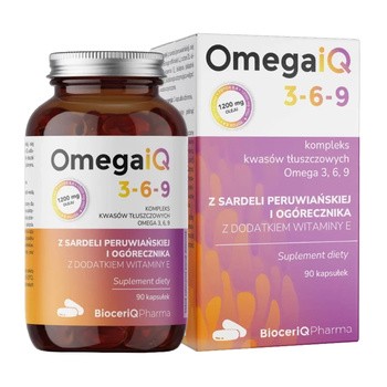 OmegaiQ, kapsułki miękkie, 90 szt.