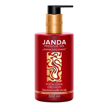 Janda Premium SPA Pocałunek Orchidei, zmysłowe mydło do rąk, 300 ml
