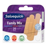 Salvequick Med, Family Mix, plastry, 26 szt.