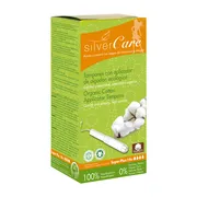 Masmi Silver Care, tampony bawełniane z aplikatorem, Super plus,14 szt.
