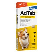 AdTab, dla psów 5,5 - 11 kg, 225 mg, tabletka do rozgryzania i żucia, 1 szt.