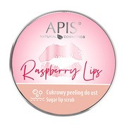 Apis Raspberry Lips, Cukrowy peeling do ust, 10 ml