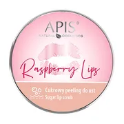 Apis Raspberry Lips, Cukrowy peeling do ust, 10 ml