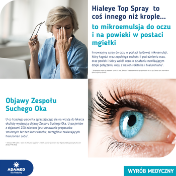 Hialeye Top Spray, spray do oczu, 17 ml