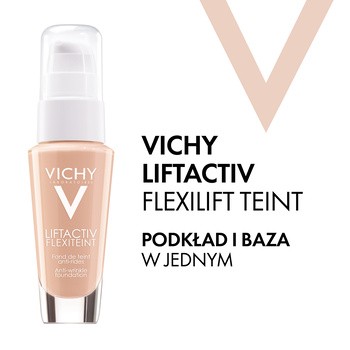 Vichy Liftactiv Flexiteint, podkład wygładzający zmarszczki, 25 Nude, 30 ml
