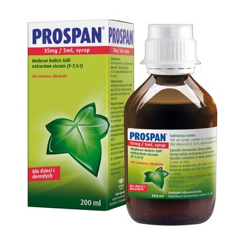 Prospan, (35 mg/5 ml), syrop, 200 ml
