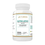Alpha Lipoic Kwas Alfa-Liponowy (ALA) 600 mg, kapsułki twarde, 120 szt.