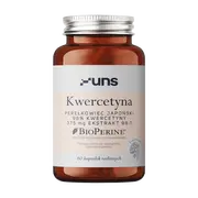 Uns Kwercetyna + Bioperine, kapsułki, 60 szt.