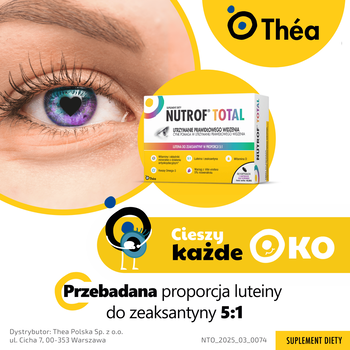 Nutrof Total, z witaminą D3, kapsułki, 60 szt.